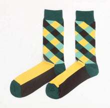 Load image into Gallery viewer, Benjamin Cross Crazy Socks - Crazy Sock Thursdays
