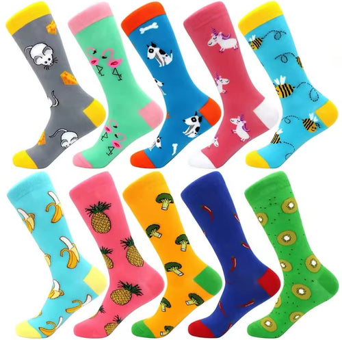 Good Vibes Unisex Sock Set (10 Pairs) - Crazy Sock Thursdays