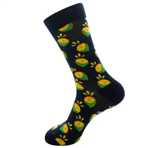 Split Fruit Crazy Socks - Crazy Sock Thursdays